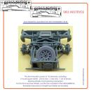 Front-Transkit für Lancia RALLY 037 EVO 2 HASEGAWA 1/24 Kit 3D Print